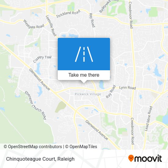 Mapa de Chinquoteague Court