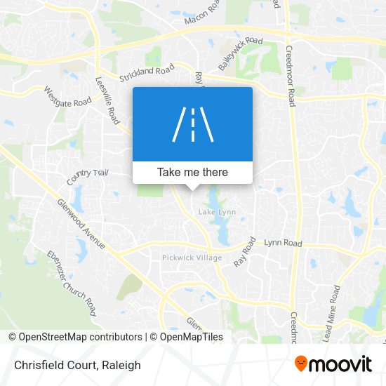 Mapa de Chrisfield Court