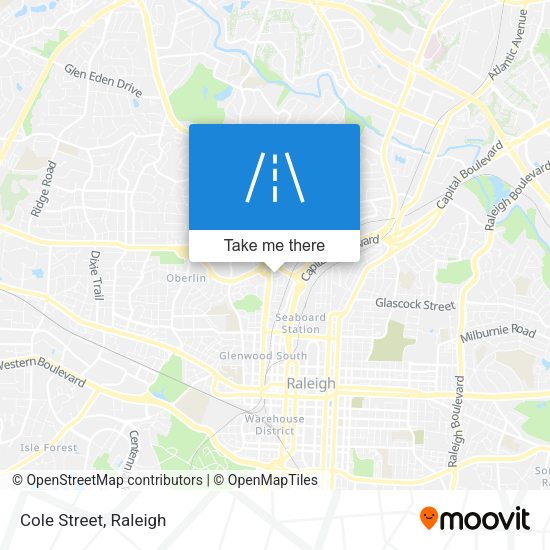 Mapa de Cole Street