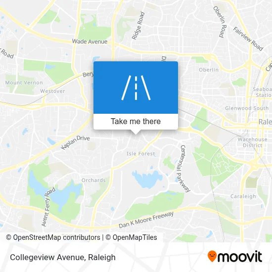 Collegeview Avenue map