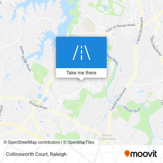 Mapa de Collinsworth Court
