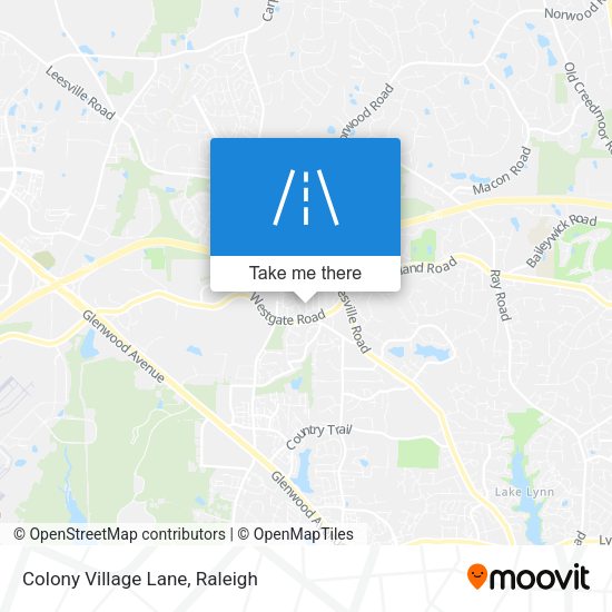 Mapa de Colony Village Lane