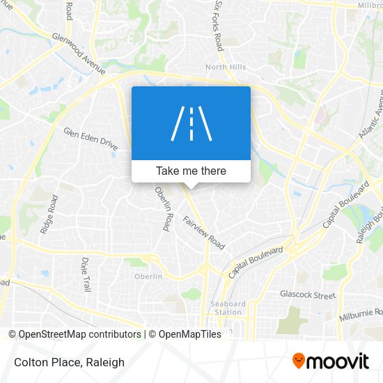 Mapa de Colton Place