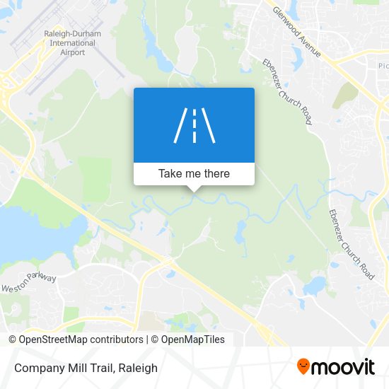Mapa de Company Mill Trail