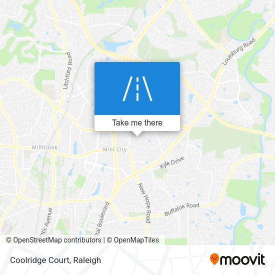 Mapa de Coolridge Court
