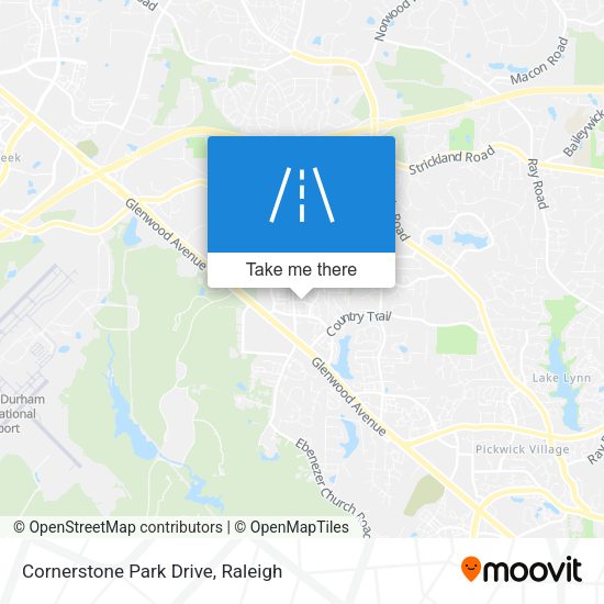 Cornerstone Park Drive map