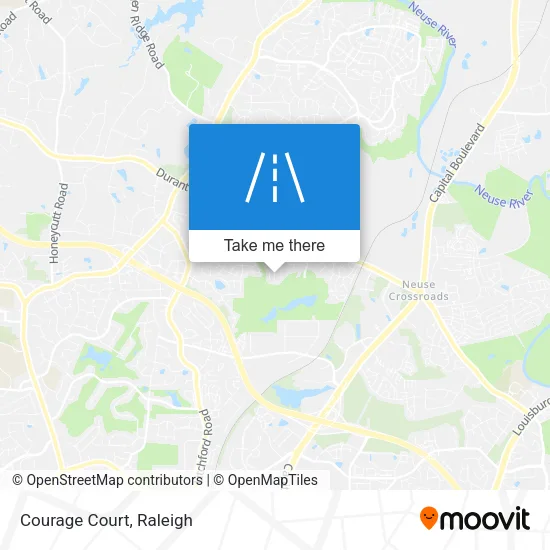 Courage Court map