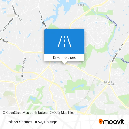Crofton Springs Drive map