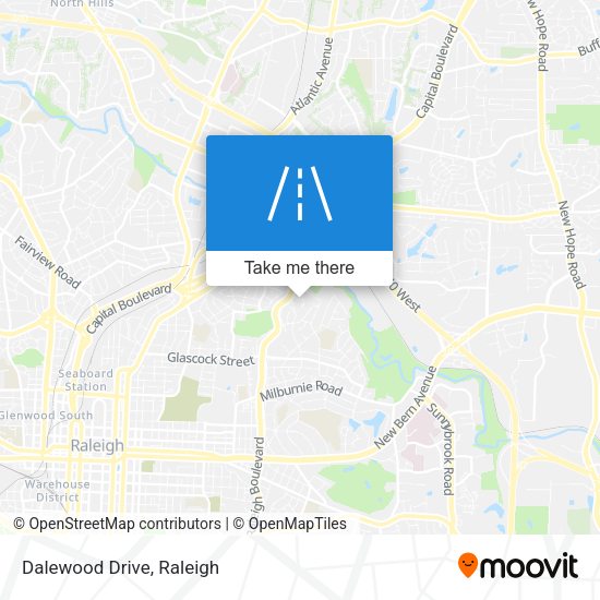 Mapa de Dalewood Drive