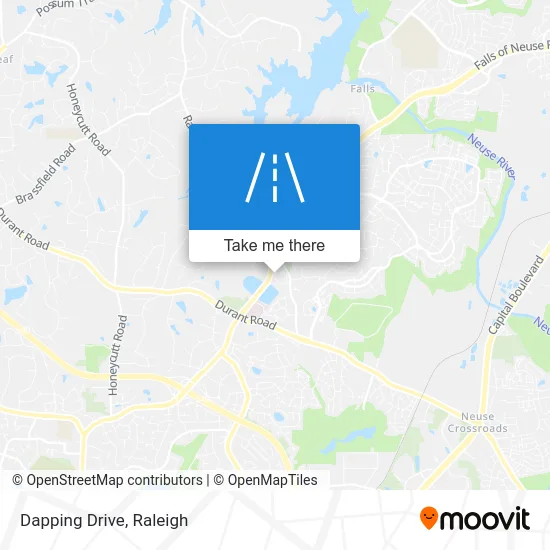 Dapping Drive map
