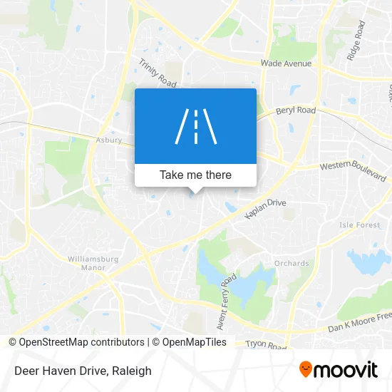 Deer Haven Drive map