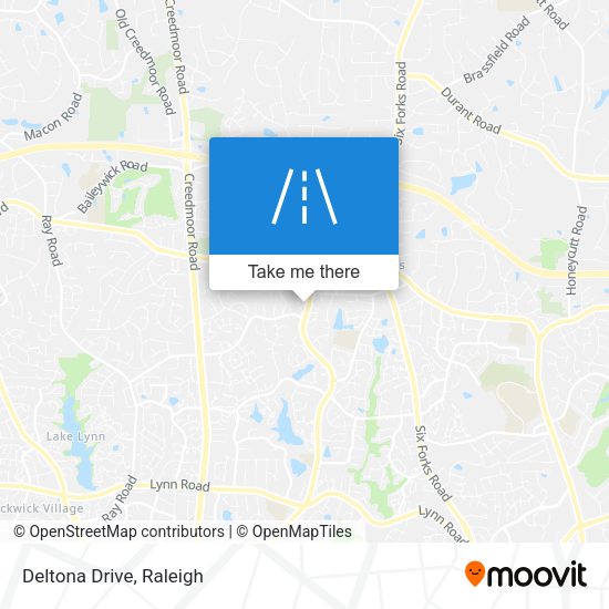 Mapa de Deltona Drive