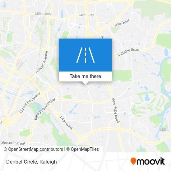 Denbel Circle map