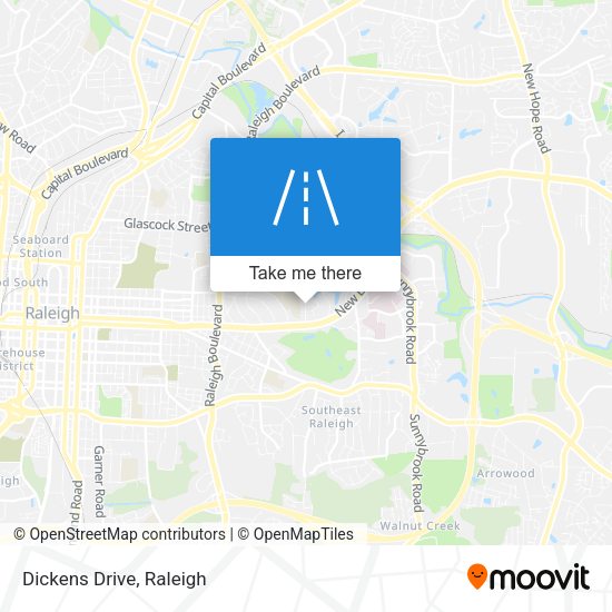 Mapa de Dickens Drive