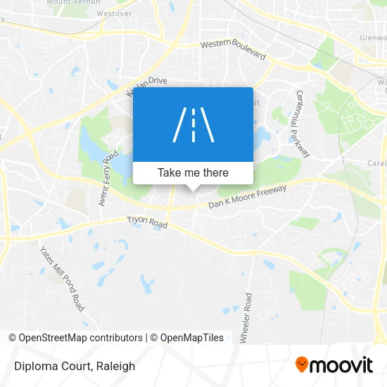 Diploma Court map