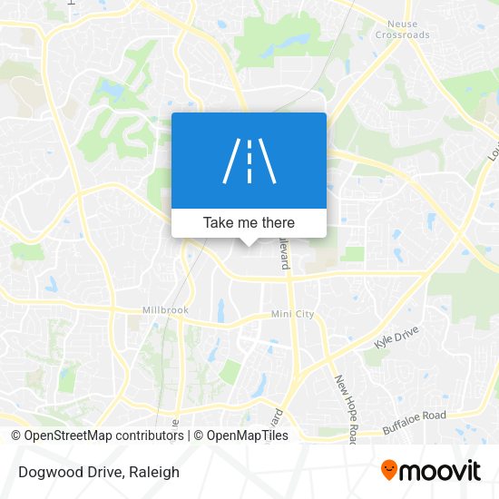 Mapa de Dogwood Drive