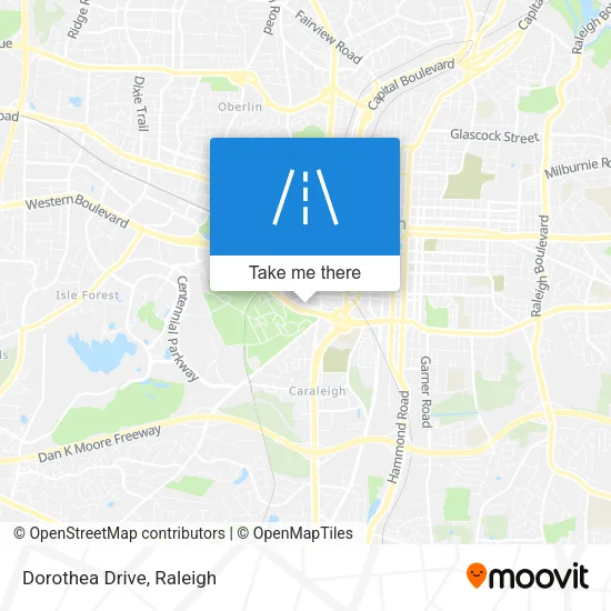 Dorothea Drive map