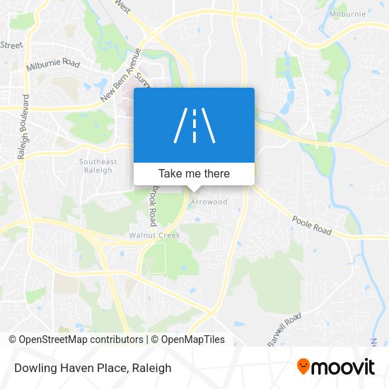 Mapa de Dowling Haven Place
