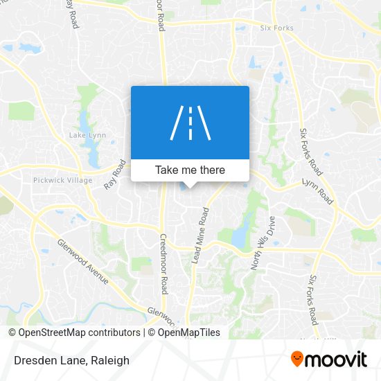 Mapa de Dresden Lane