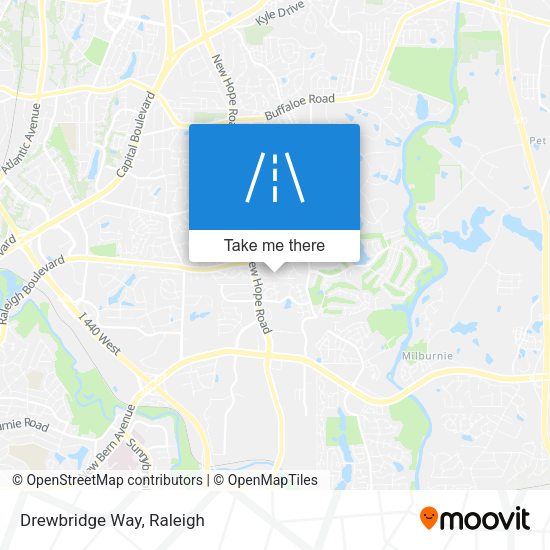 Mapa de Drewbridge Way