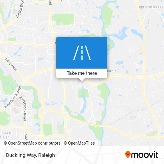 Duckling Way map