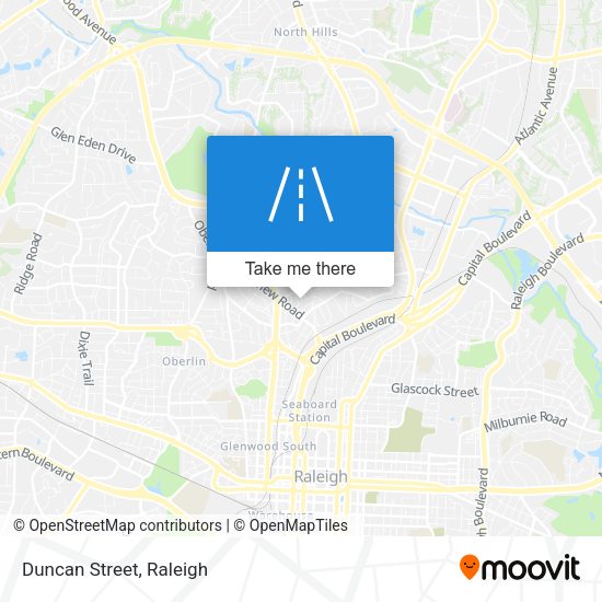 Mapa de Duncan Street