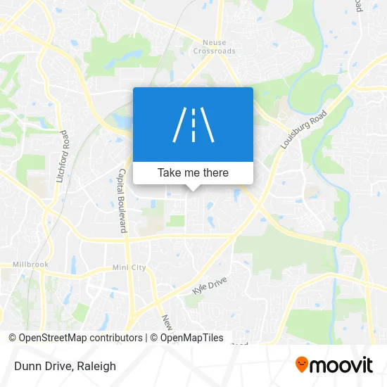 Dunn Drive map