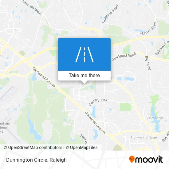 Dunnington Circle map