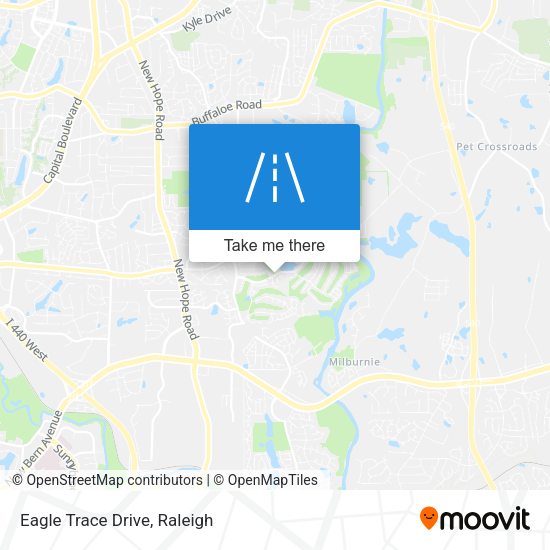 Mapa de Eagle Trace Drive