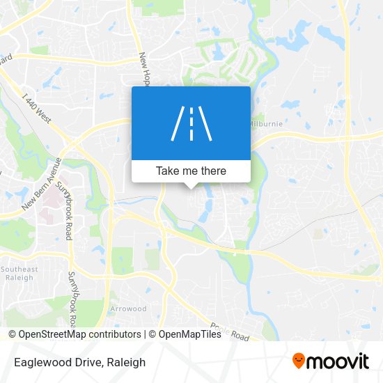 Mapa de Eaglewood Drive
