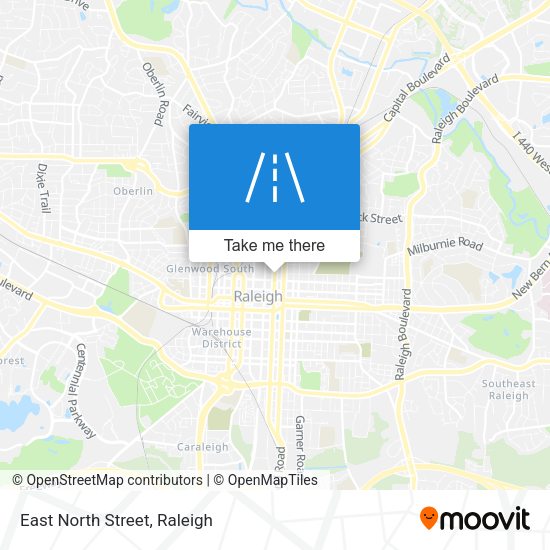 Mapa de East North Street