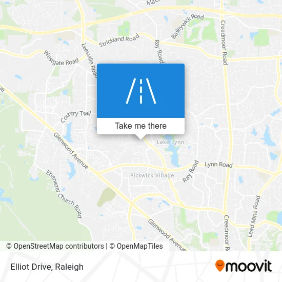Elliot Drive map