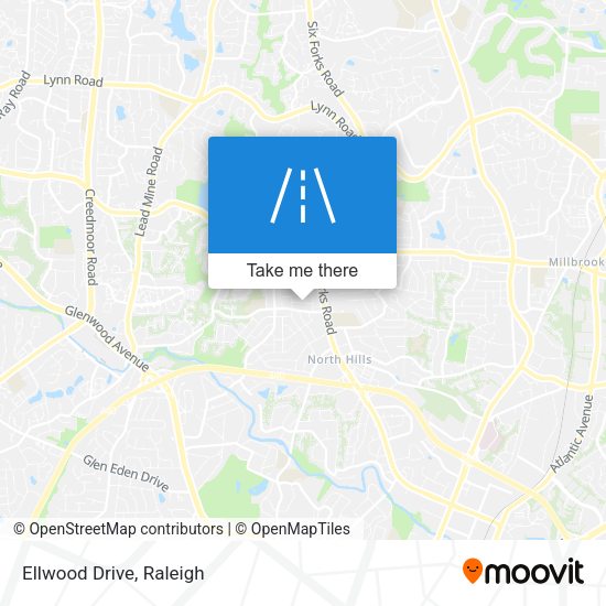 Ellwood Drive map