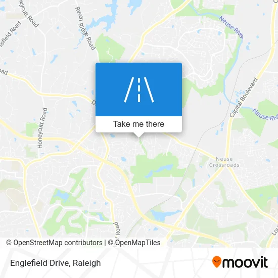 Englefield Drive map