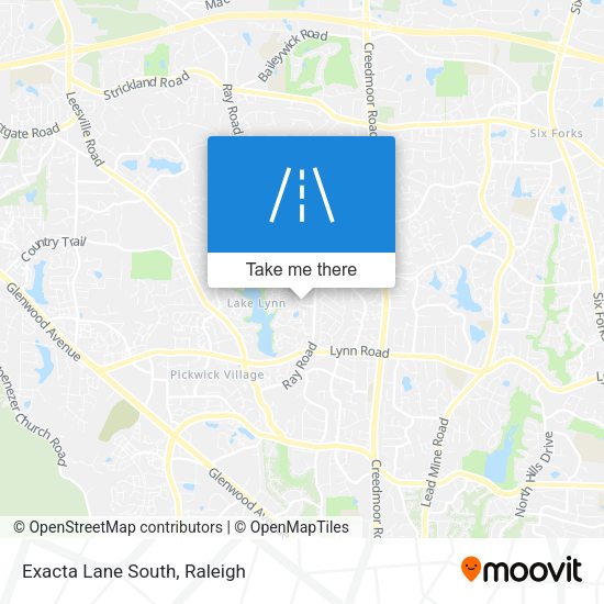 Mapa de Exacta Lane South