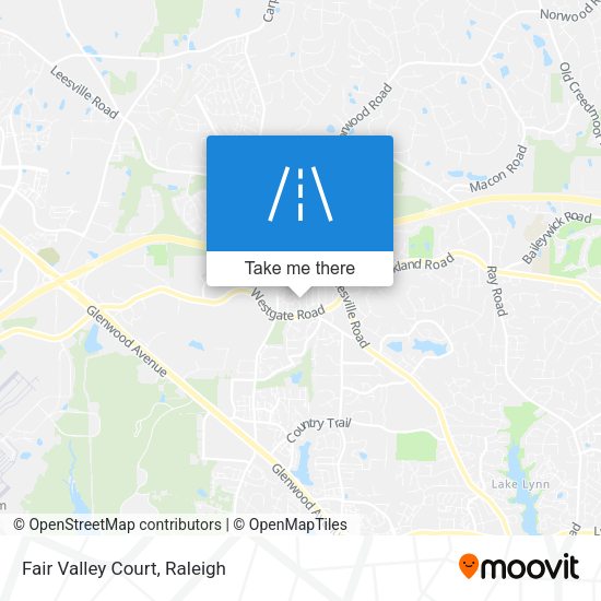 Mapa de Fair Valley Court