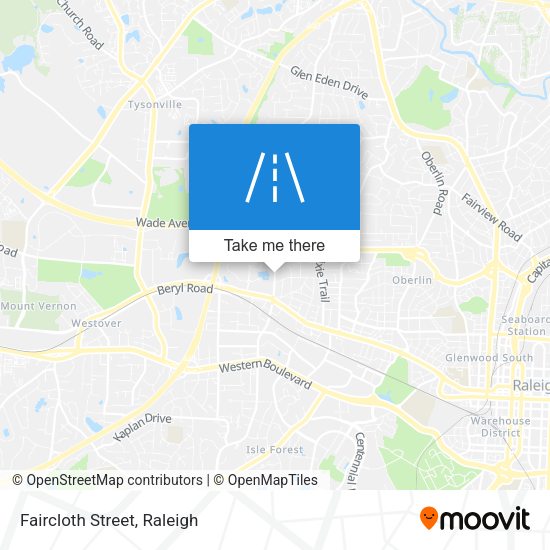 Mapa de Faircloth Street