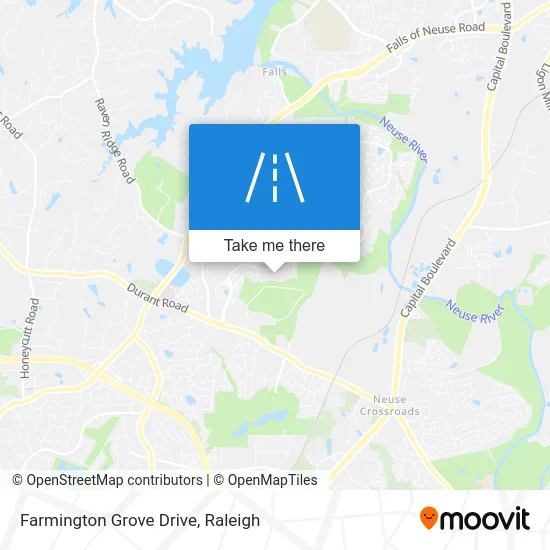 Farmington Grove Drive map