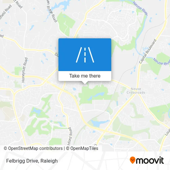 Felbrigg Drive map