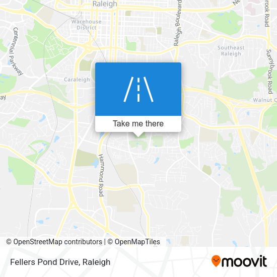 Mapa de Fellers Pond Drive