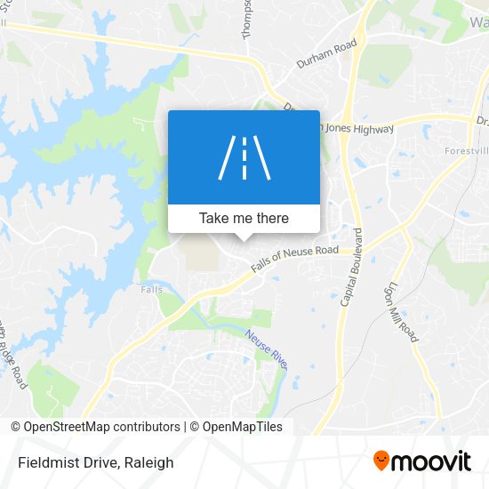Mapa de Fieldmist Drive