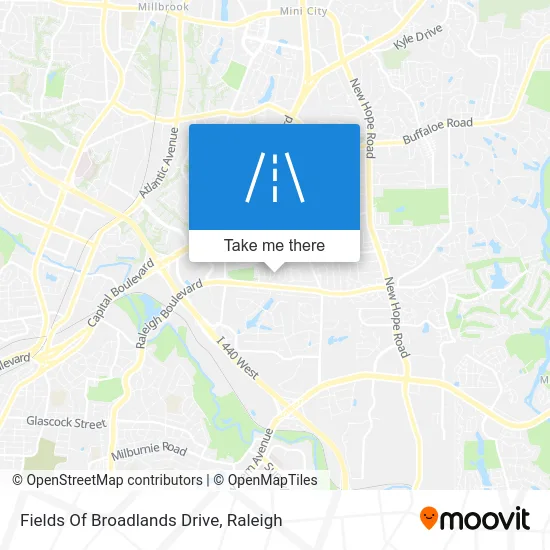 Fields Of Broadlands Drive map