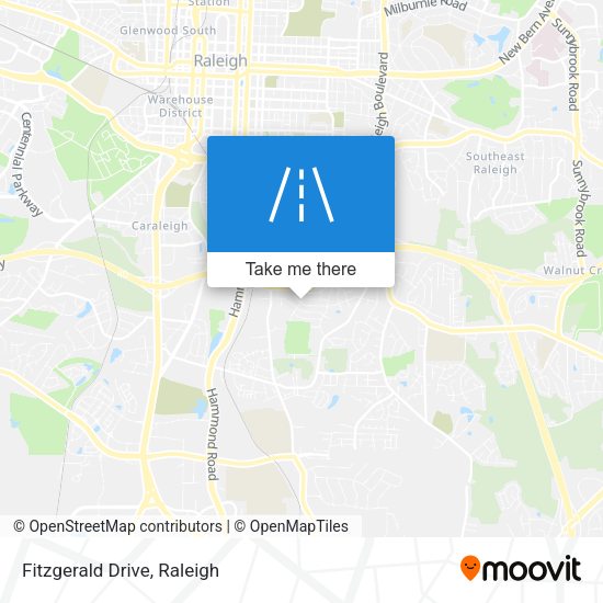 Mapa de Fitzgerald Drive