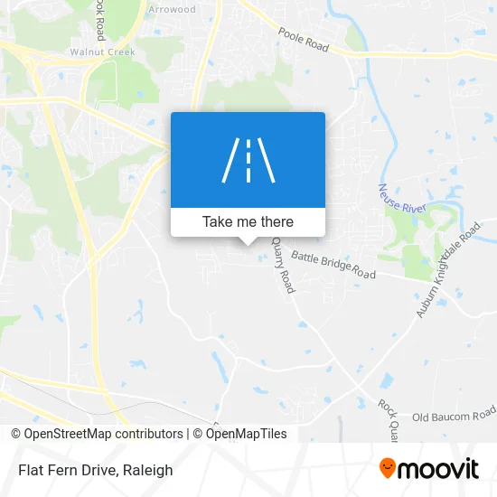Flat Fern Drive map