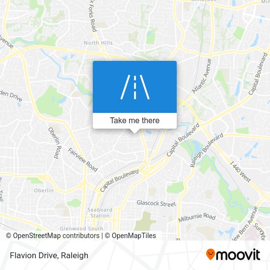 Mapa de Flavion Drive