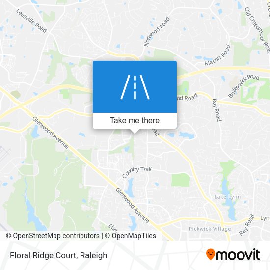 Floral Ridge Court map