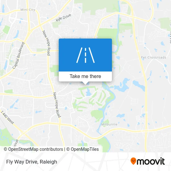 Mapa de Fly Way Drive