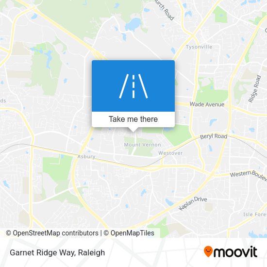 Mapa de Garnet Ridge Way