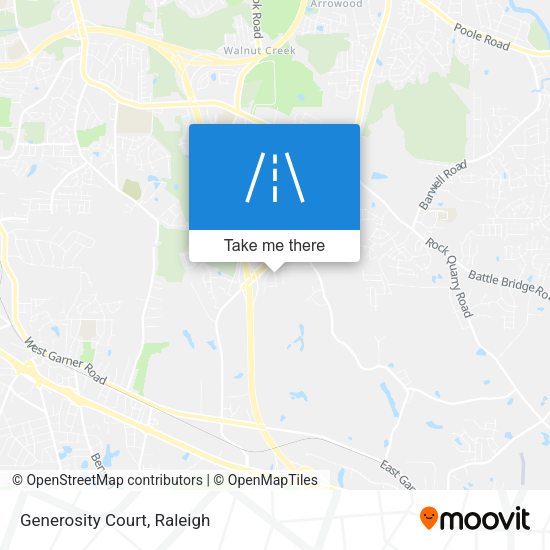 Mapa de Generosity Court