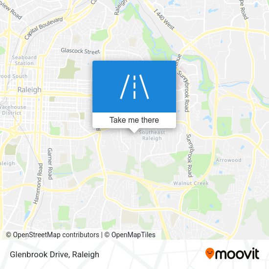 Mapa de Glenbrook Drive